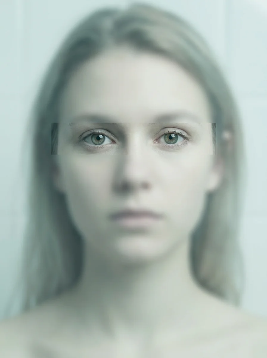 Clinical portrait, soft focus