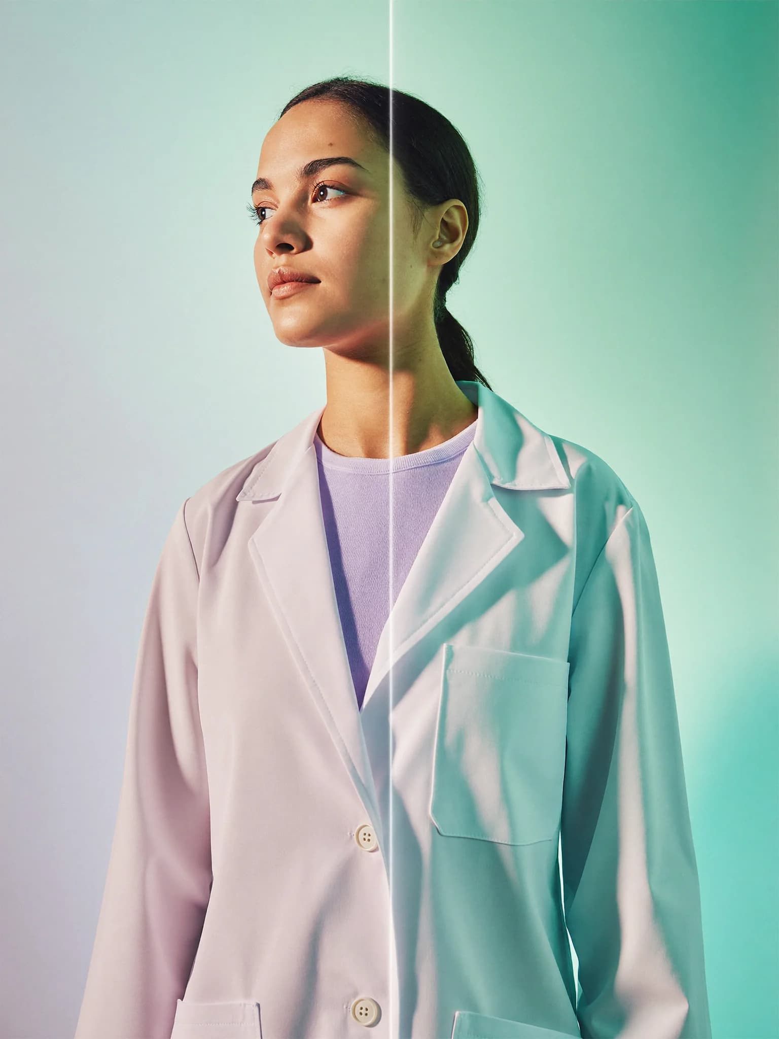 Biocare research scientist at the bench